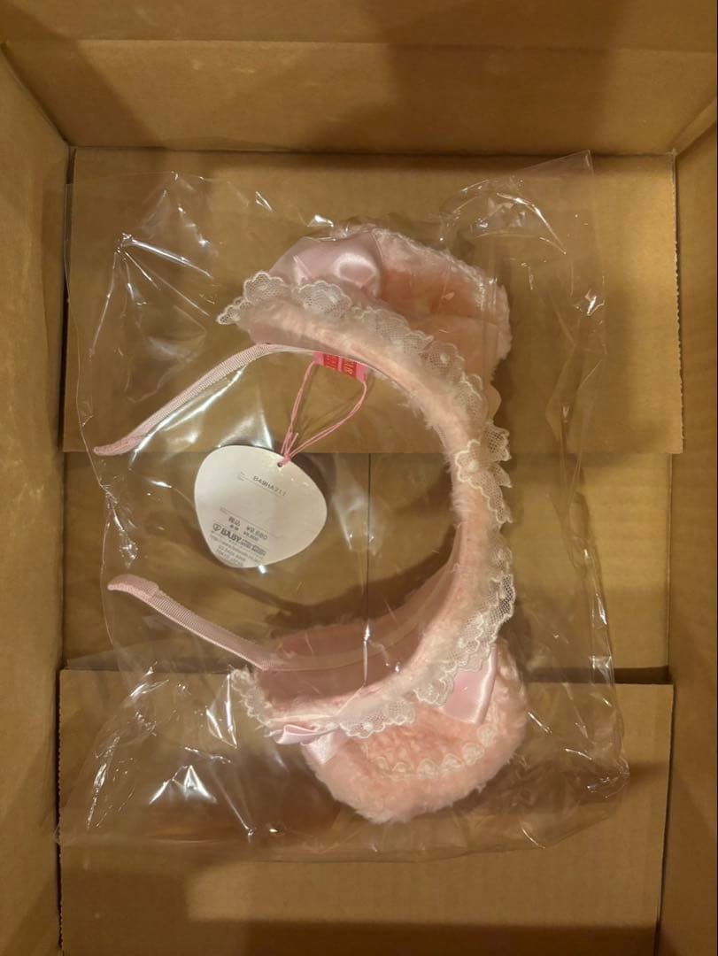 くみゃちゃんのふわふわくまみみファーカチューシャ