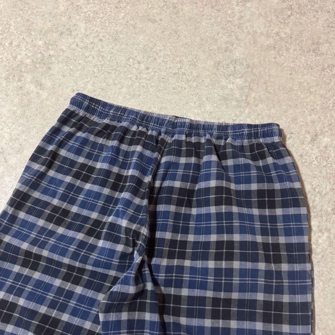 エディーバウアー パジャマパンツ スラックス チェック柄 Lサイズ