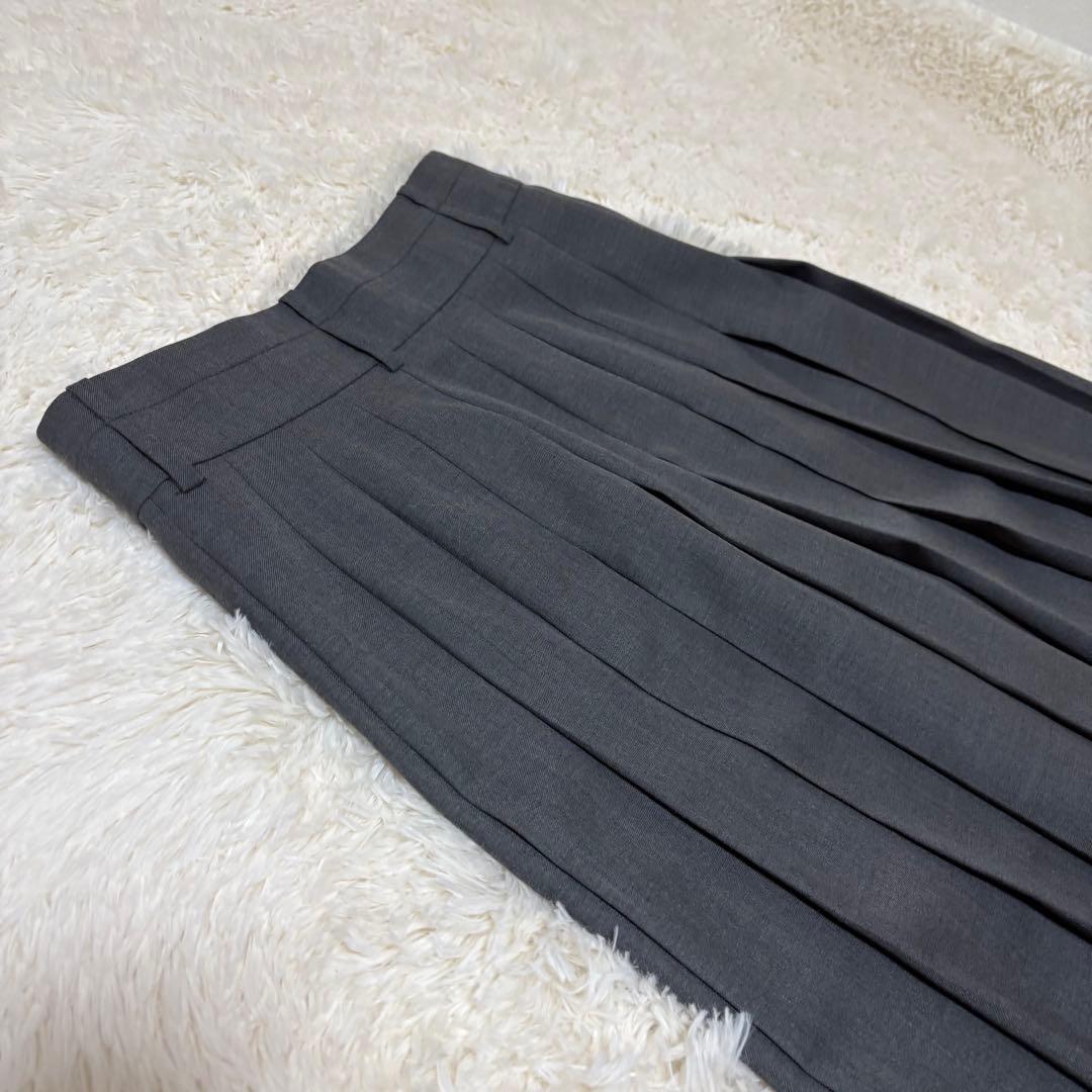 タグ付未使用 BEAUTY&YOUTH ラッププリーツスカート 定価18700
