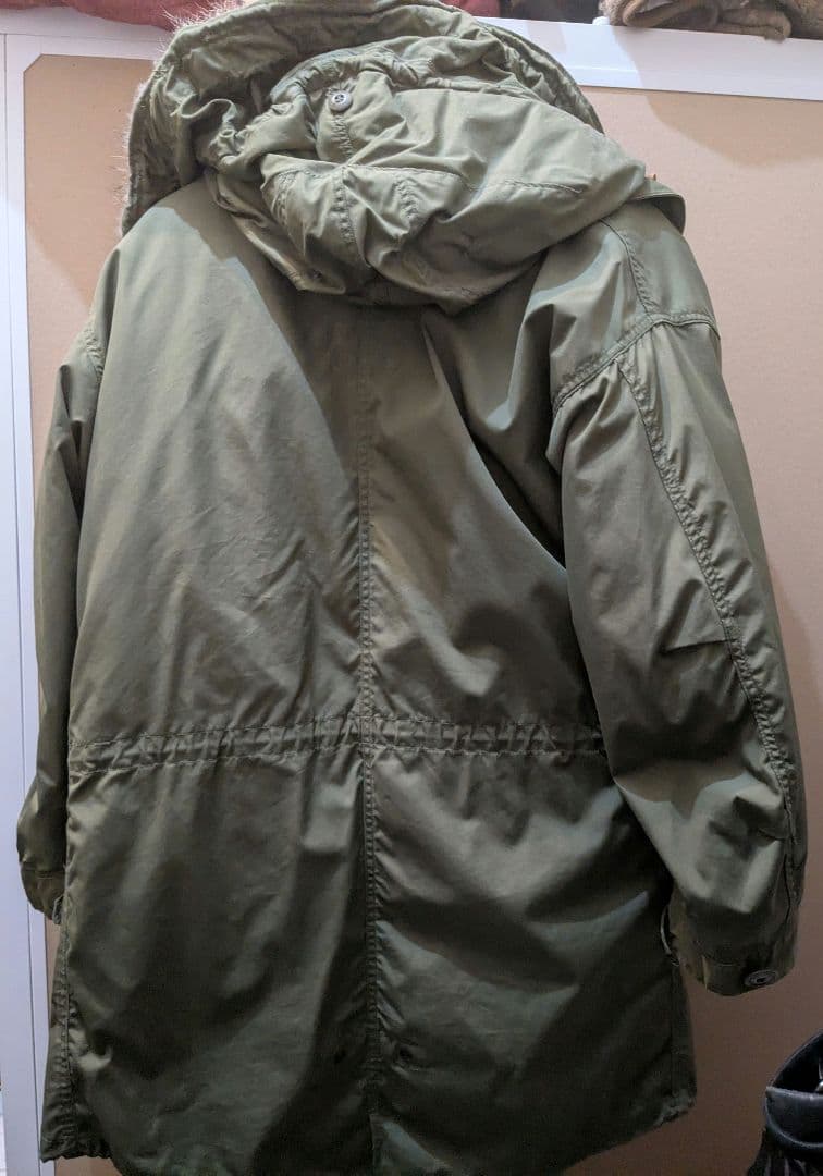 米軍　　M65フィッシュテール　X−SMALL 　コヨーテ　フルセット