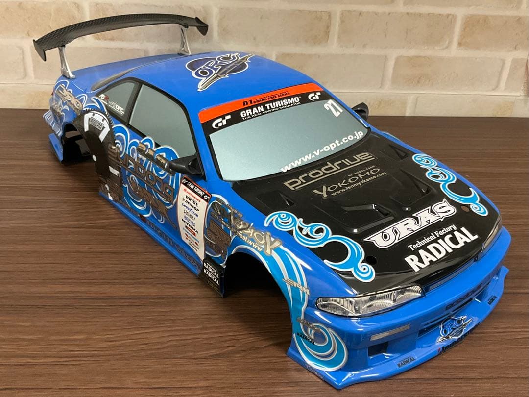 ヨコモ S14 SILVIA シルビア ボディ 未走行 アディクション
