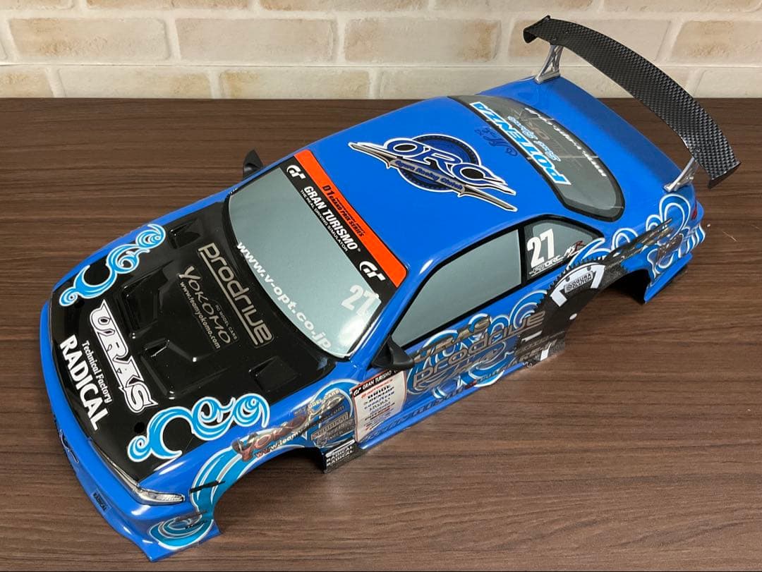 ヨコモ S14 SILVIA シルビア ボディ 未走行 アディクション