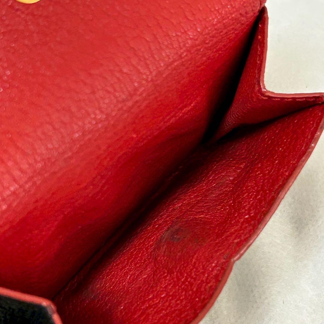 未使用級✨ミュウミュウ マドラスラブ　コンパクトウォレット　三つ折り財布