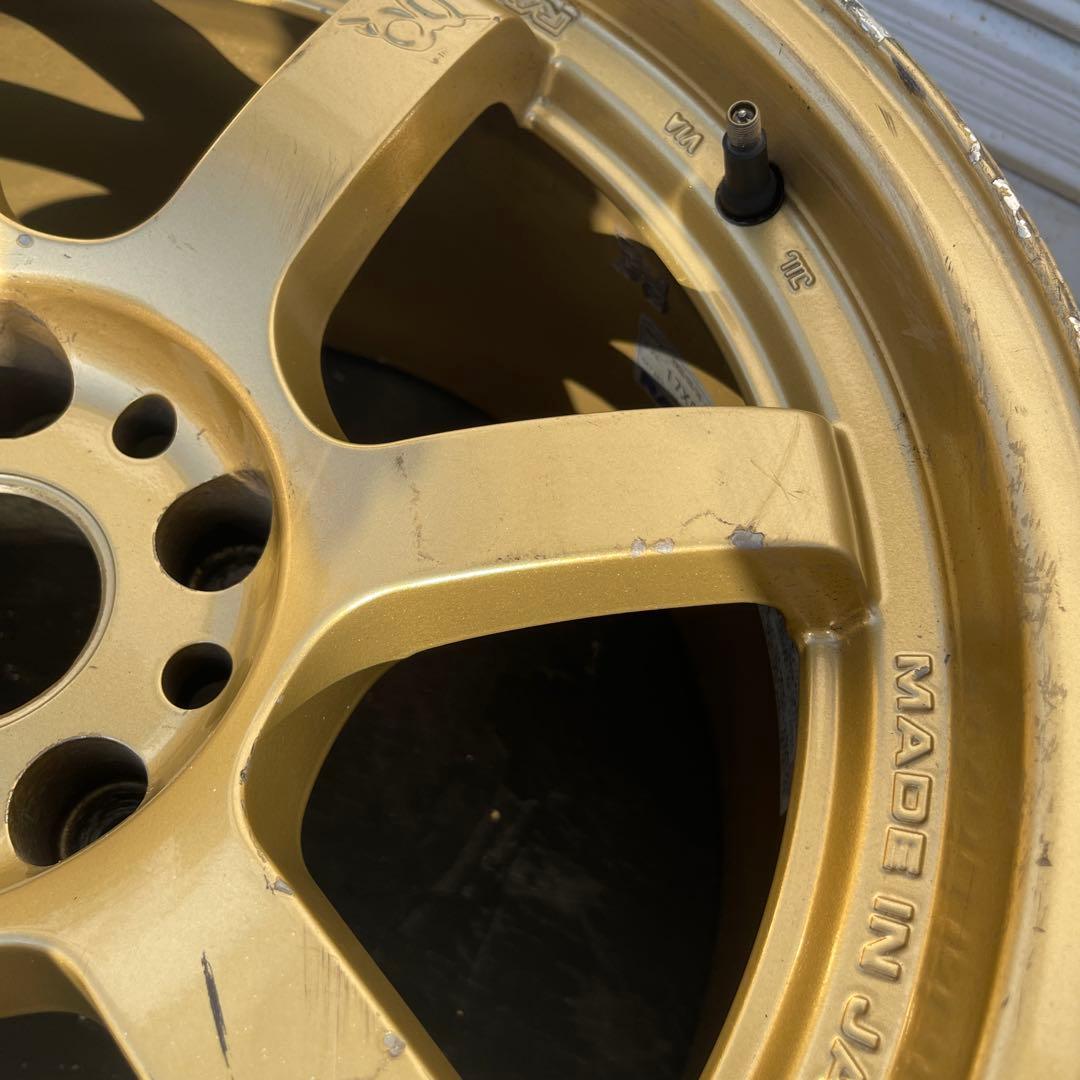 Raysレイズ希少グラムライツ軽量57s9.5j＋12