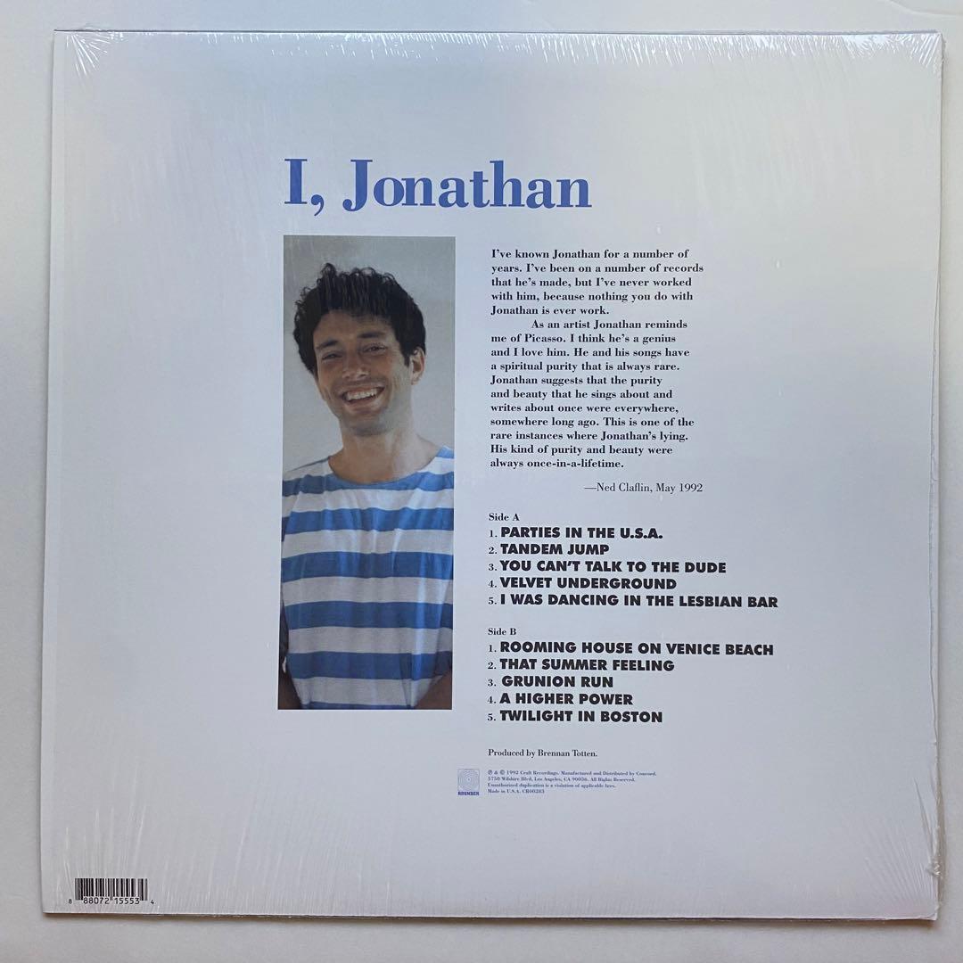 Jonathan Richman I, Jonathan レコード レア盤