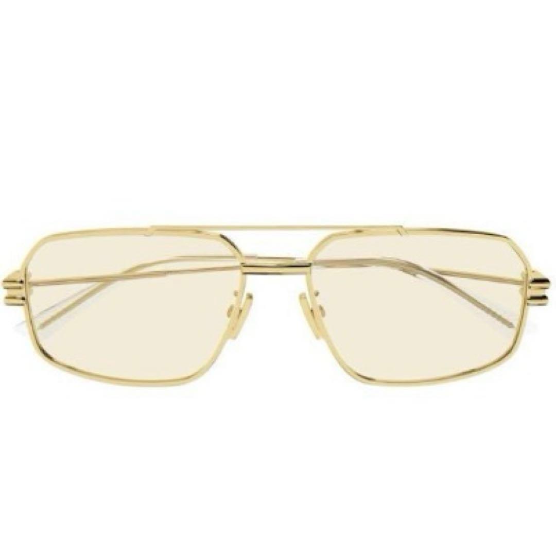 レア　BOTTEGA VENETA Gold Frame Sunglasses