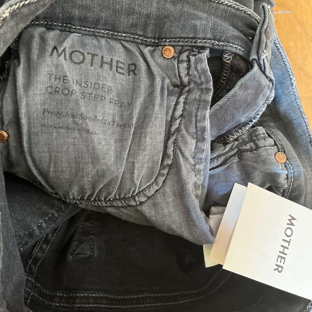 45,300円アパルトモン別注 MOTHERヴィンテージ加工パンツグレーブラック