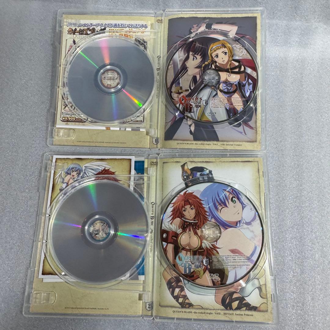 全6巻 特典付 クイーンズブレイド 流浪の戦士　DVD