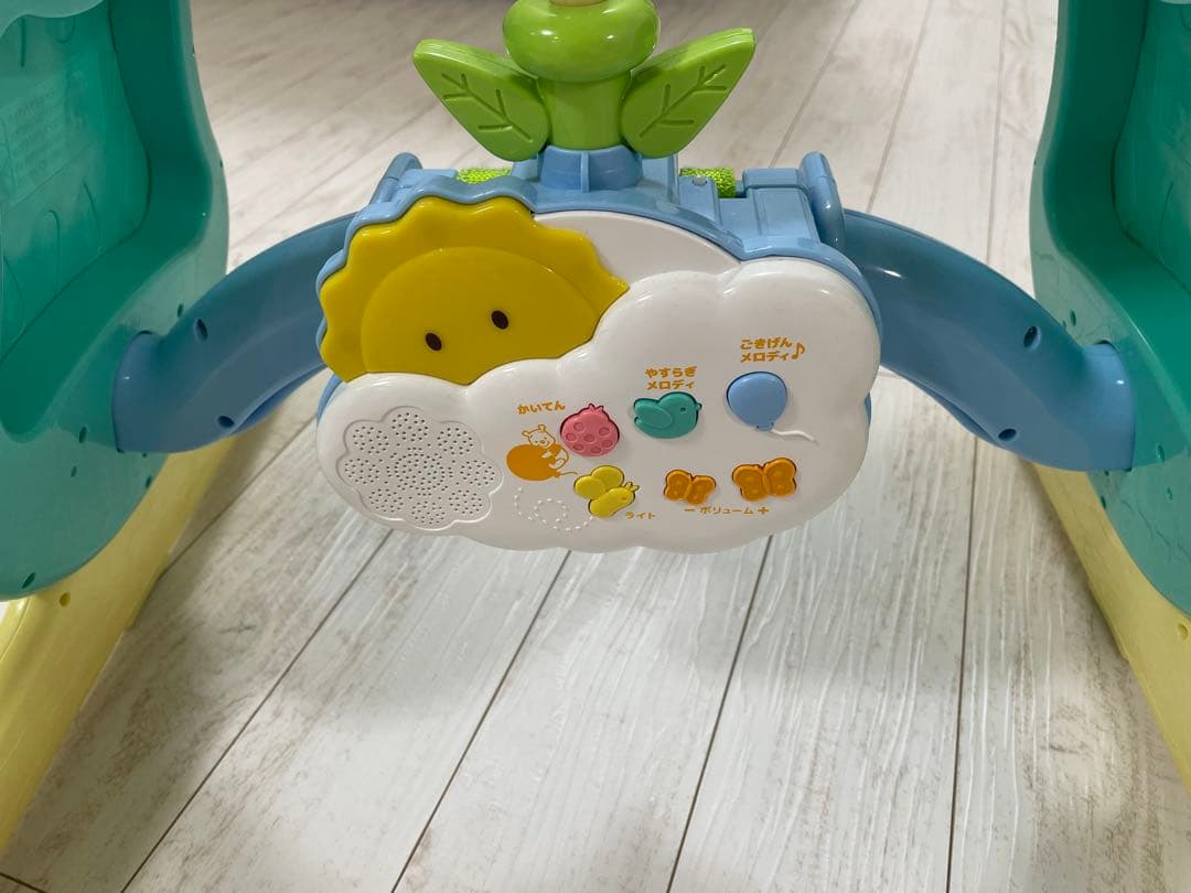 【美品】プーメリー えらべる回転6WAY ジムにへんしんメリー