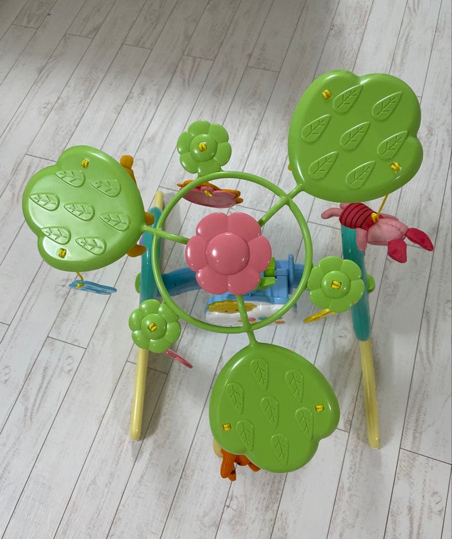 【美品】プーメリー えらべる回転6WAY ジムにへんしんメリー