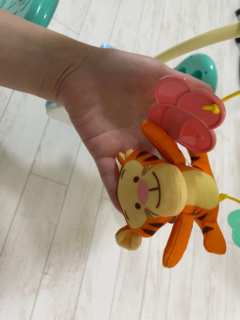 【美品】プーメリー えらべる回転6WAY ジムにへんしんメリー