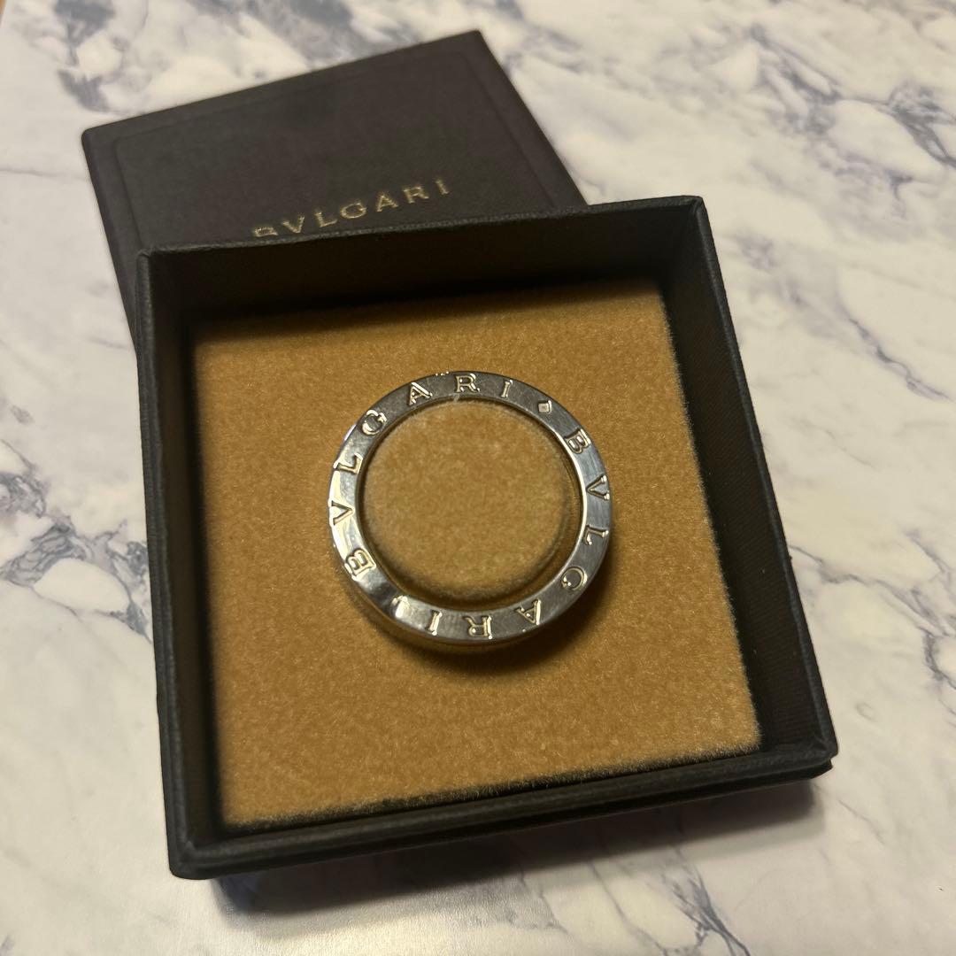 BVLGARI キーリングネックレス　箱　ボールチェーン付き