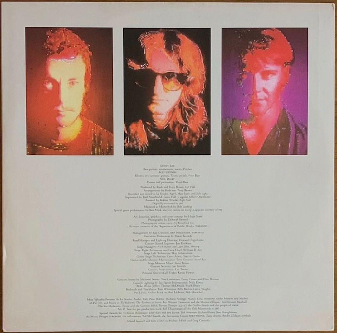 【中古LP】Rush - Signals 米国オリジナル盤（プロモ盤）刻印あり