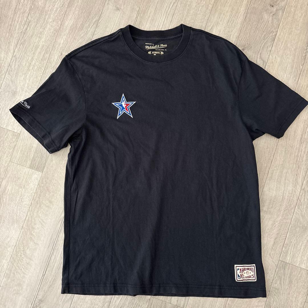 希少Mitchell & Ness NBA オールスター 歴代ロゴ Tシャツ L