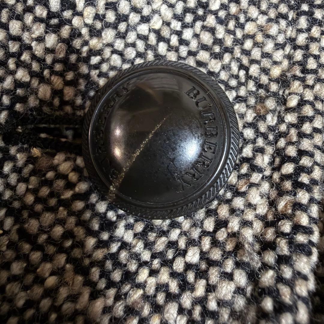 希少46サイズ★BURBERRY バーバリーロンドン　ジャケット ツイード