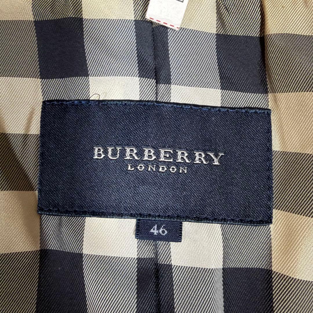 希少46サイズ★BURBERRY バーバリーロンドン　ジャケット ツイード