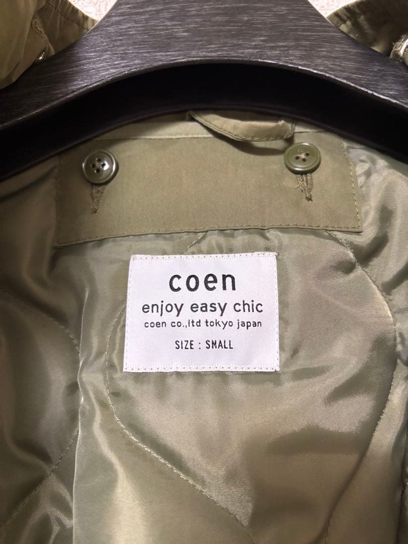 coen 2wayモッズコート