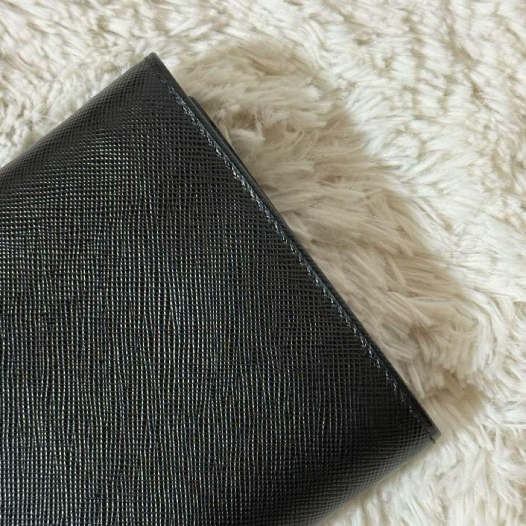 新品未使用✨　PRADA　サフィアーノトライアングル　三つ折り財布 M510A