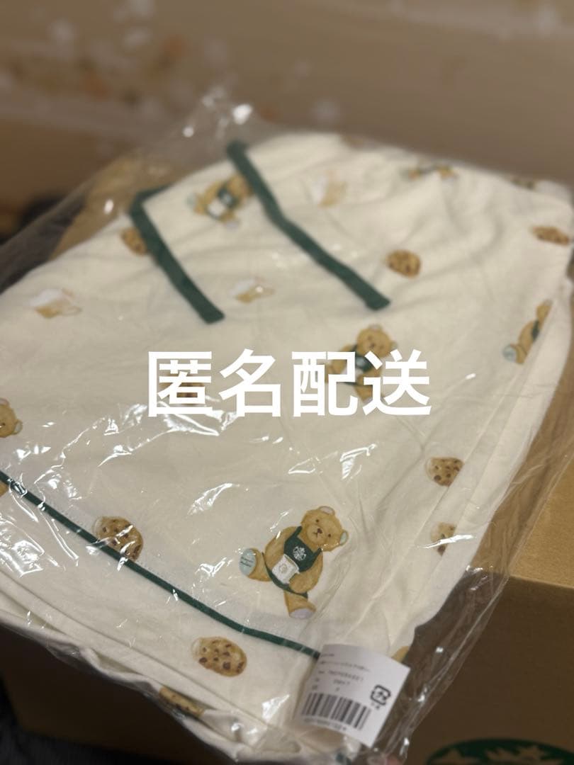 GELATO PIQUE & STARBUCKS ベア柄カットソーショートパンツ