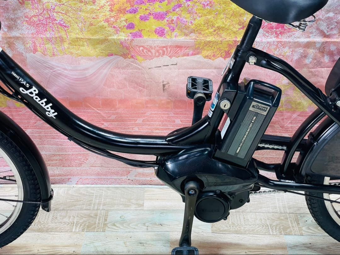 ZK3769 haha 電動自転車 ヤマハ パスバビー 子供乗せ20インチ