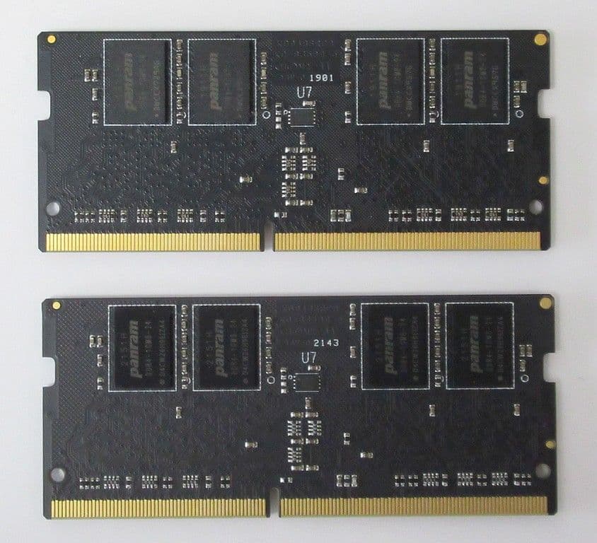 DDR4 SO-DIMM 8GB×2枚　panram D4N2400PS-8G