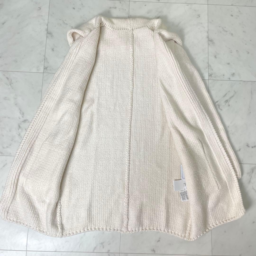 専用【美品】フォクシー ロングカーディガン エンジェルヘアコットン アイボリー