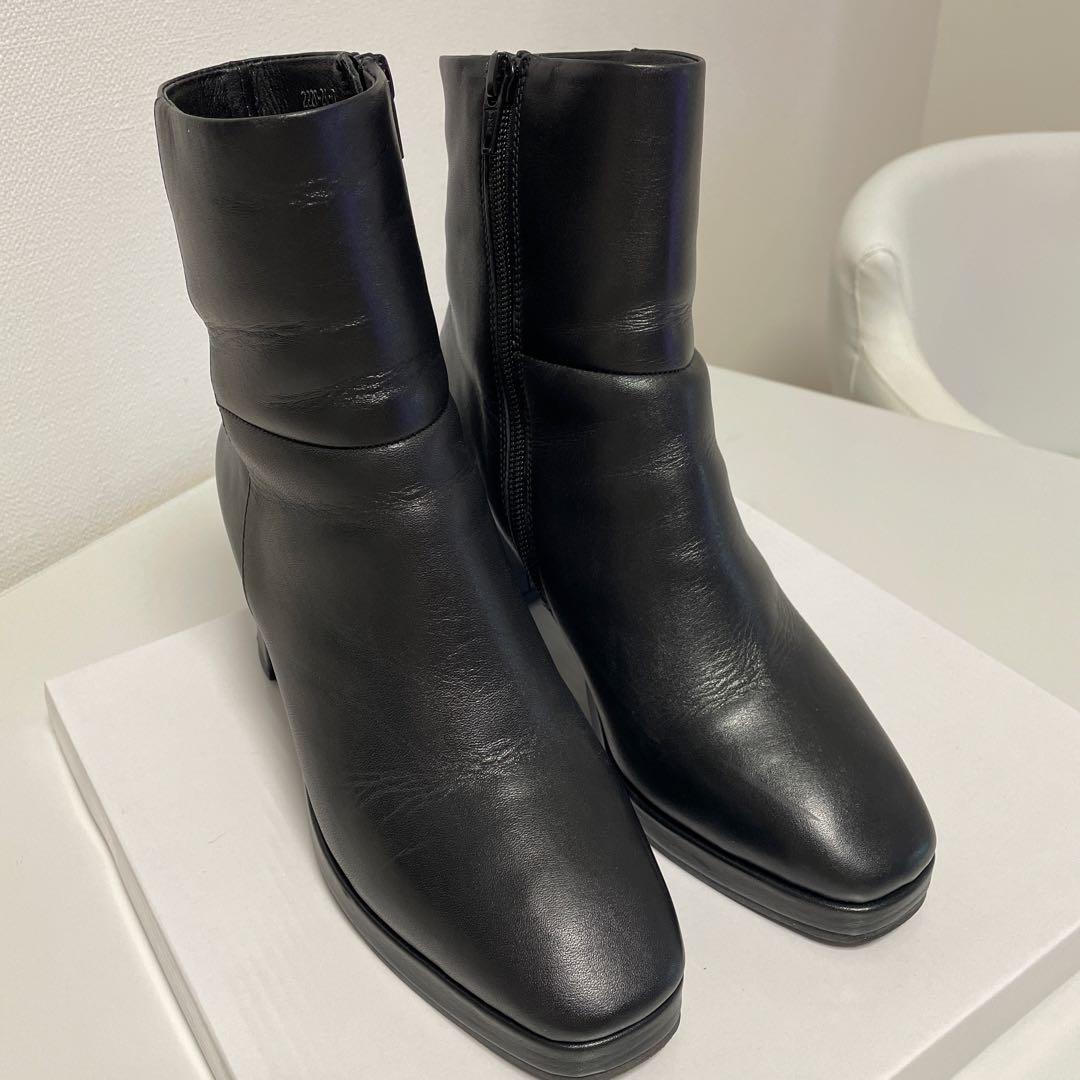 アルファキュービック ミドル丈ブーツ 24cm