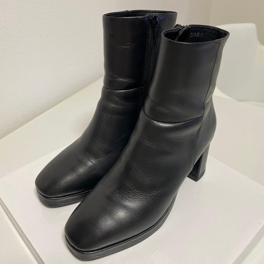 アルファキュービック ミドル丈ブーツ 24cm