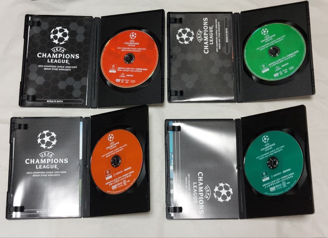 UEFAチャンピオンズリーグ DVD 18本まとめ売り