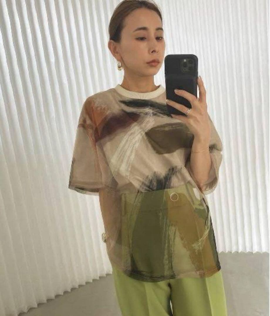 美品★AMERI LOUISE ART TEE