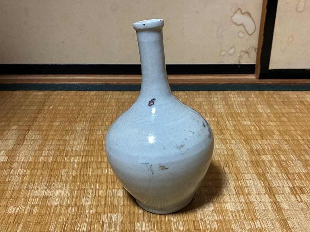 古伊万里 染付 徳利 花入 江戸期