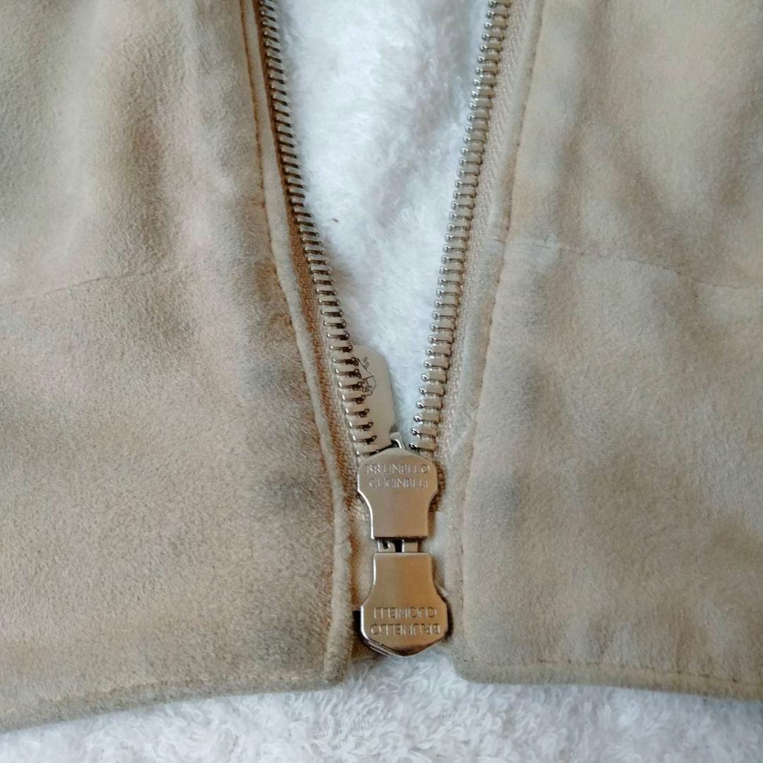 ブルネロクチネリ【美品】レザージャケット　ブルゾン　Ｌサイズ相当　定価80万円