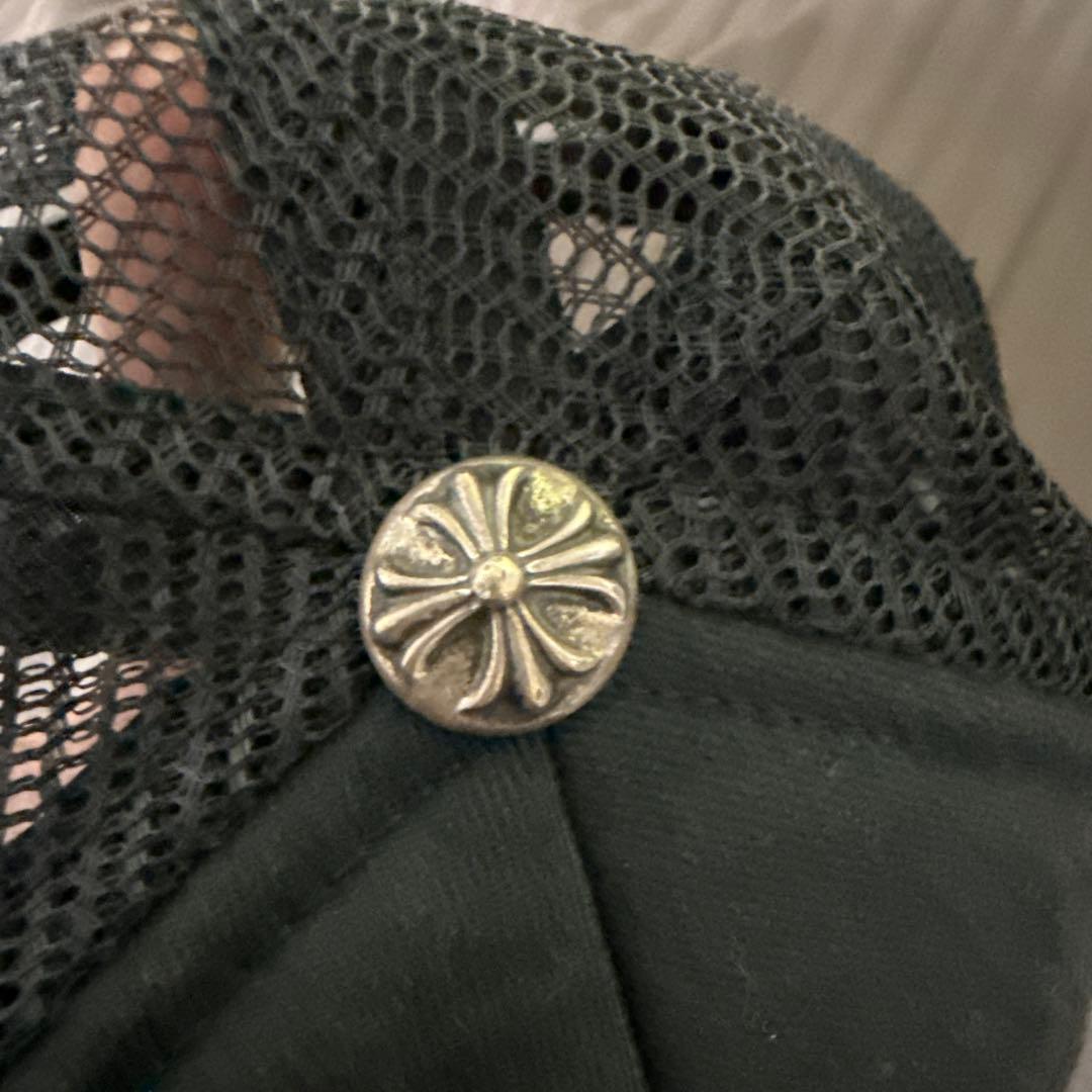 Chrome Hearts ブラック メッシュキャップ