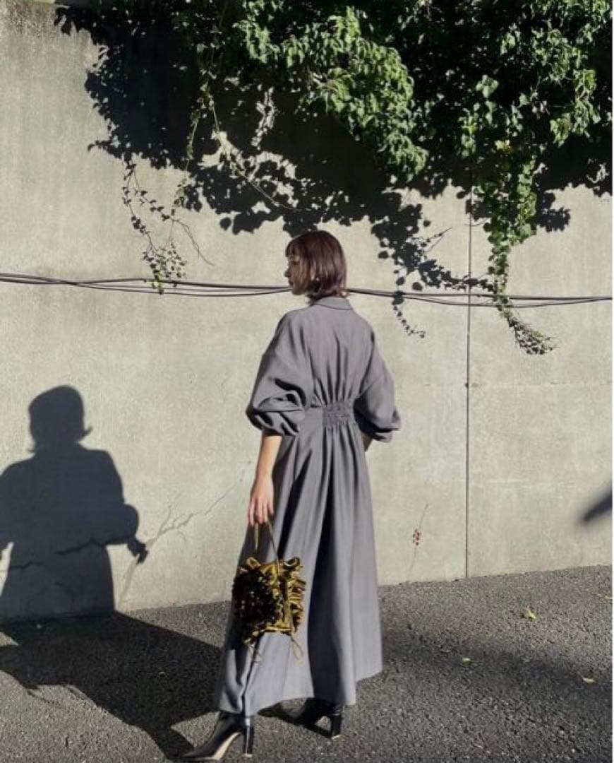 shop様 2WAY HERRINGBONE JACKET DRESS