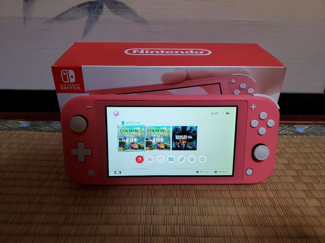 Nintendo Switch Lite 本体　コーラル　ピンク