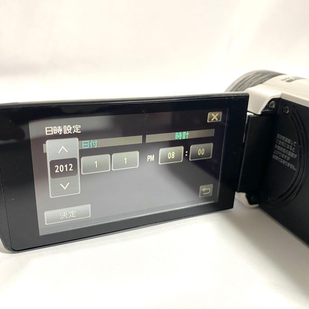 JVC Everio GZ-HM390-W エブリオ ビデオカメラ