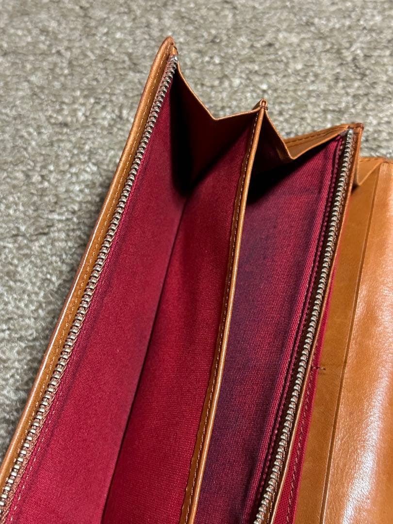 Vivienne Westwood レザー 二つ折り財布 オーブ コンチョ