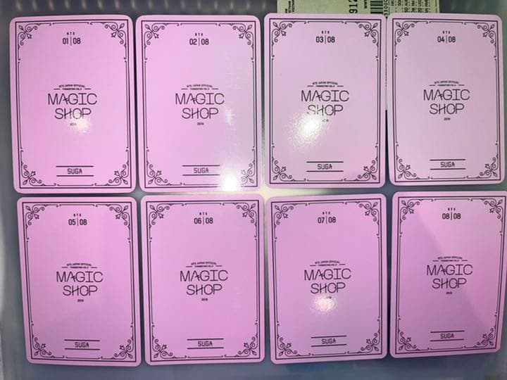 bts Magic Shop ミニフォト suga
