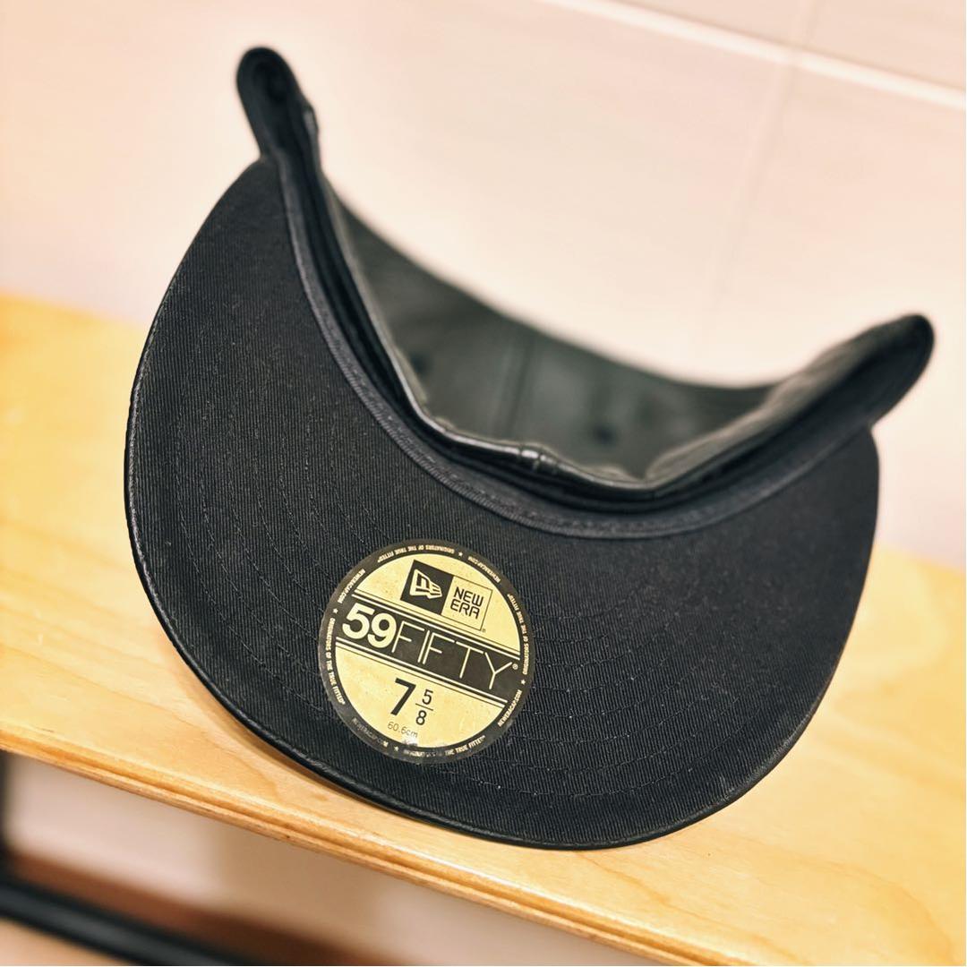 NEW ERA × バットマン レザーキャップ 59FIFTY 7 5/8