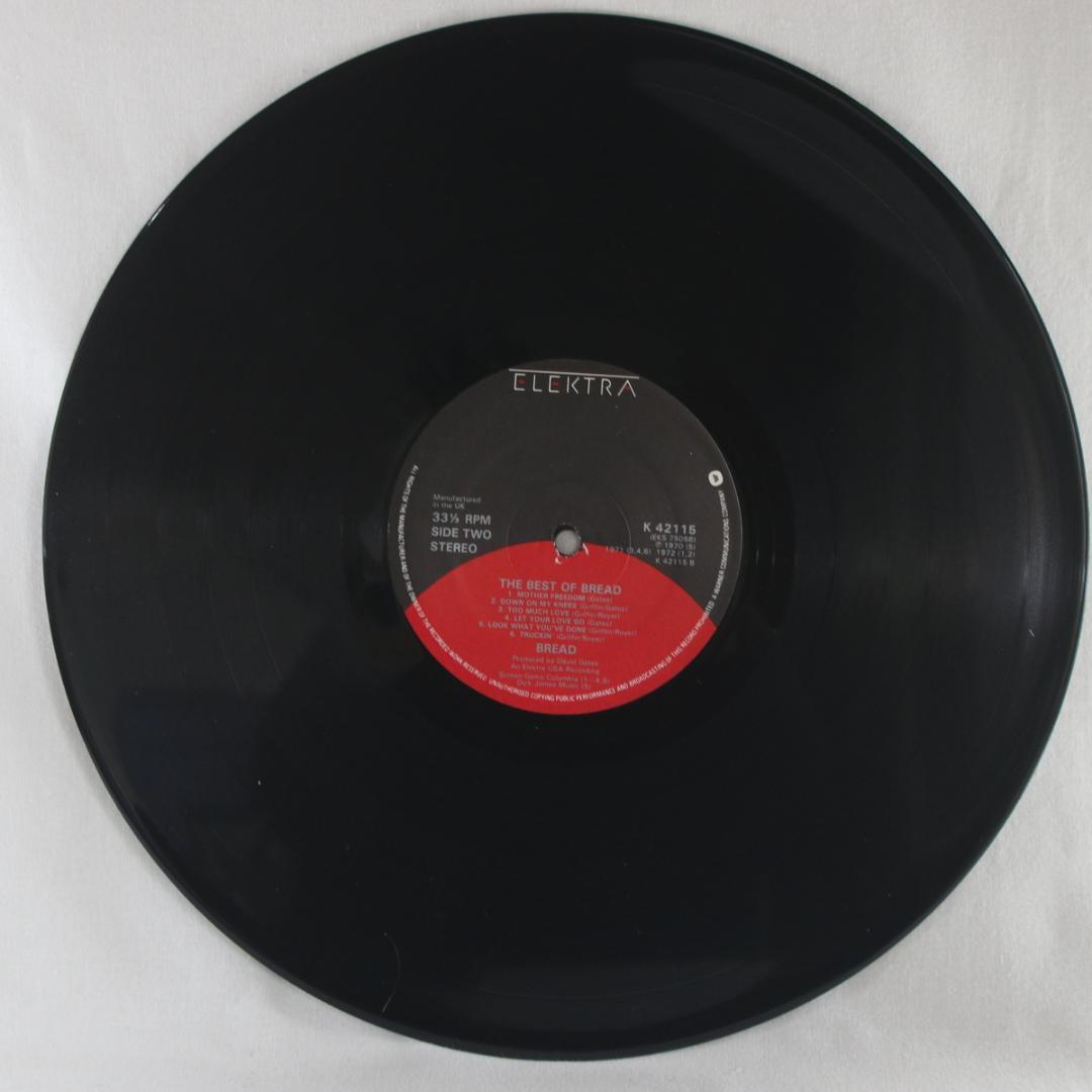 英LP The Best of Bread UK盤 Stereo ブレッド