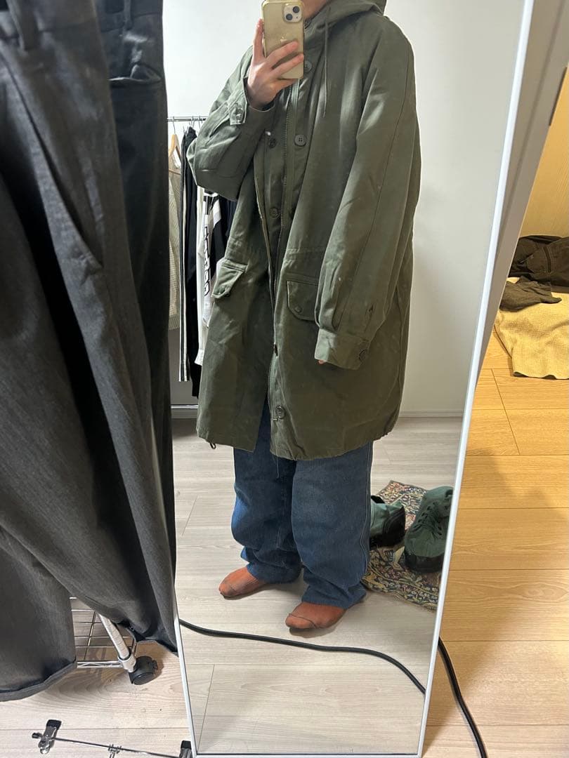フランス軍 m64パーカー　dead Stock