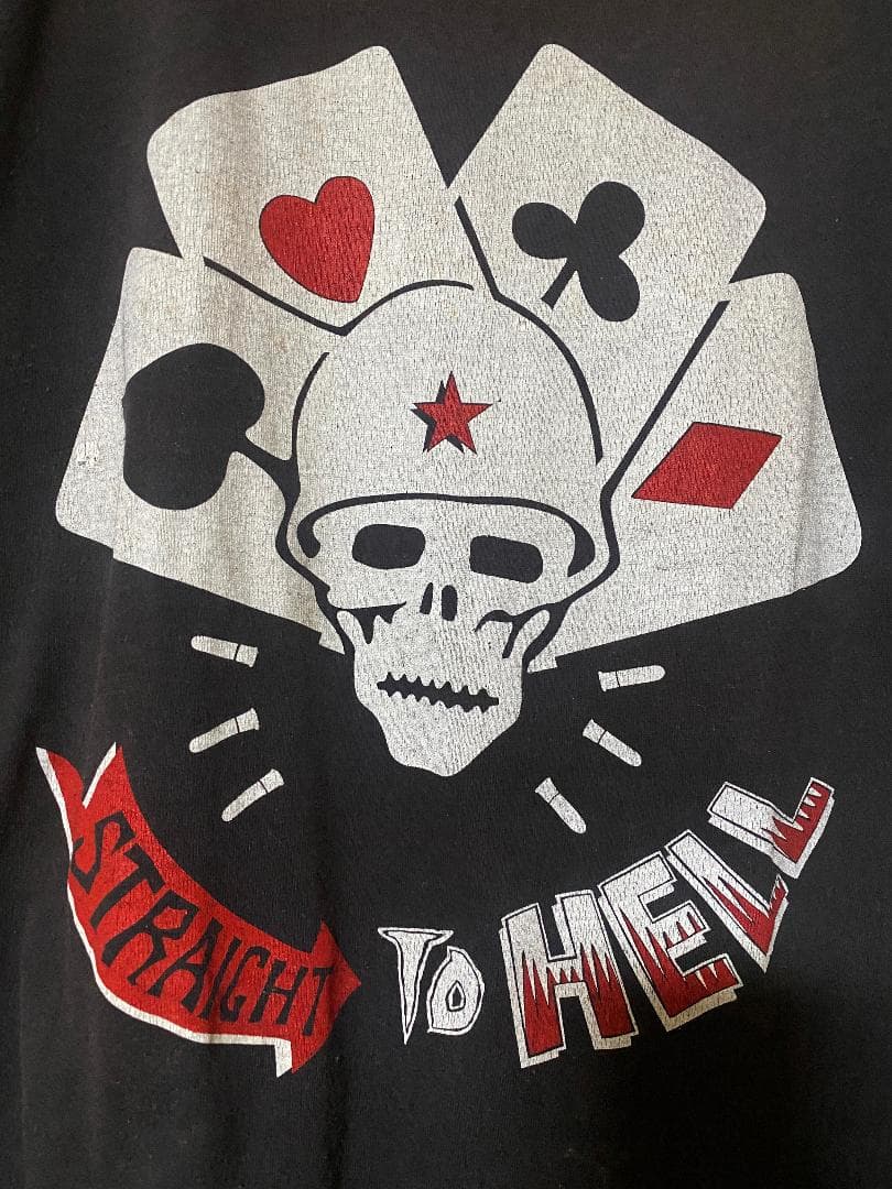THE CLASH 82年Straight To〜 ヴィンテージTシャツ　レア！