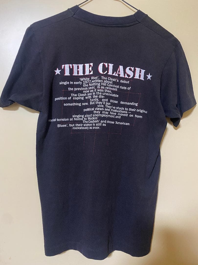 THE CLASH 82年Straight To〜 ヴィンテージTシャツ　レア！