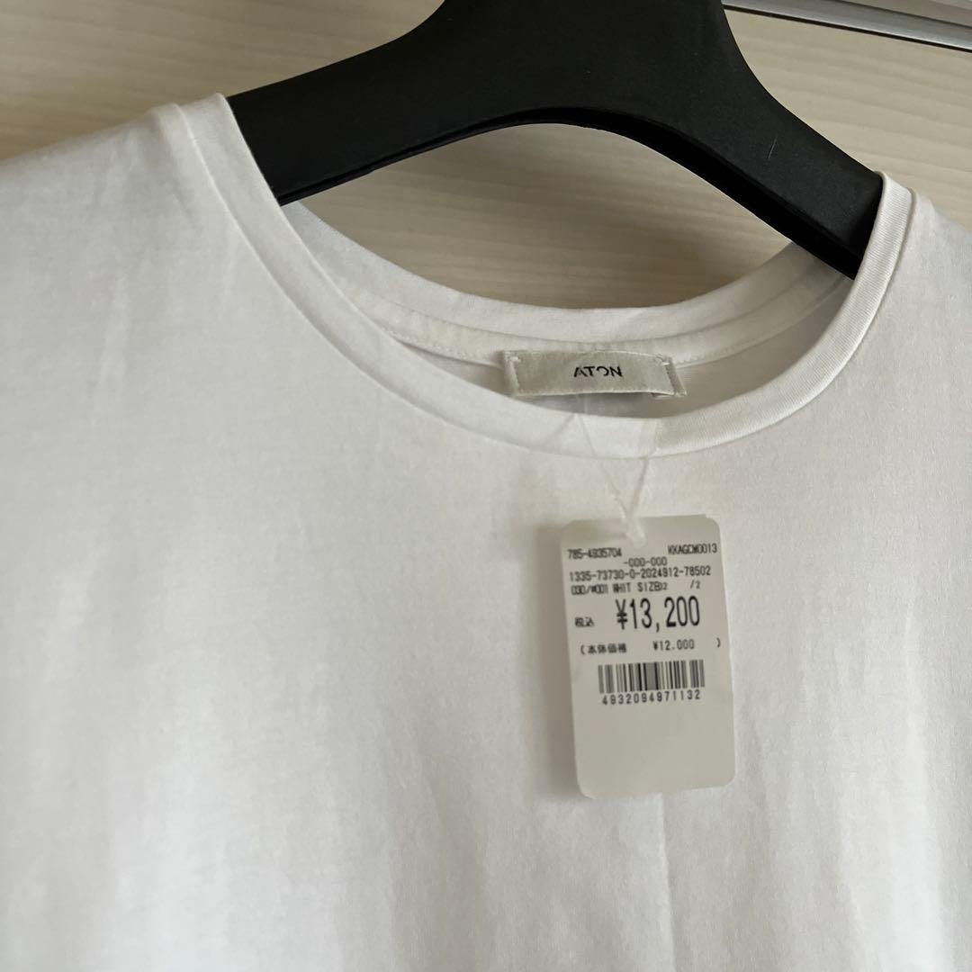 新品 ATON SUVIN 60/2 PERFECT T-SHIRT