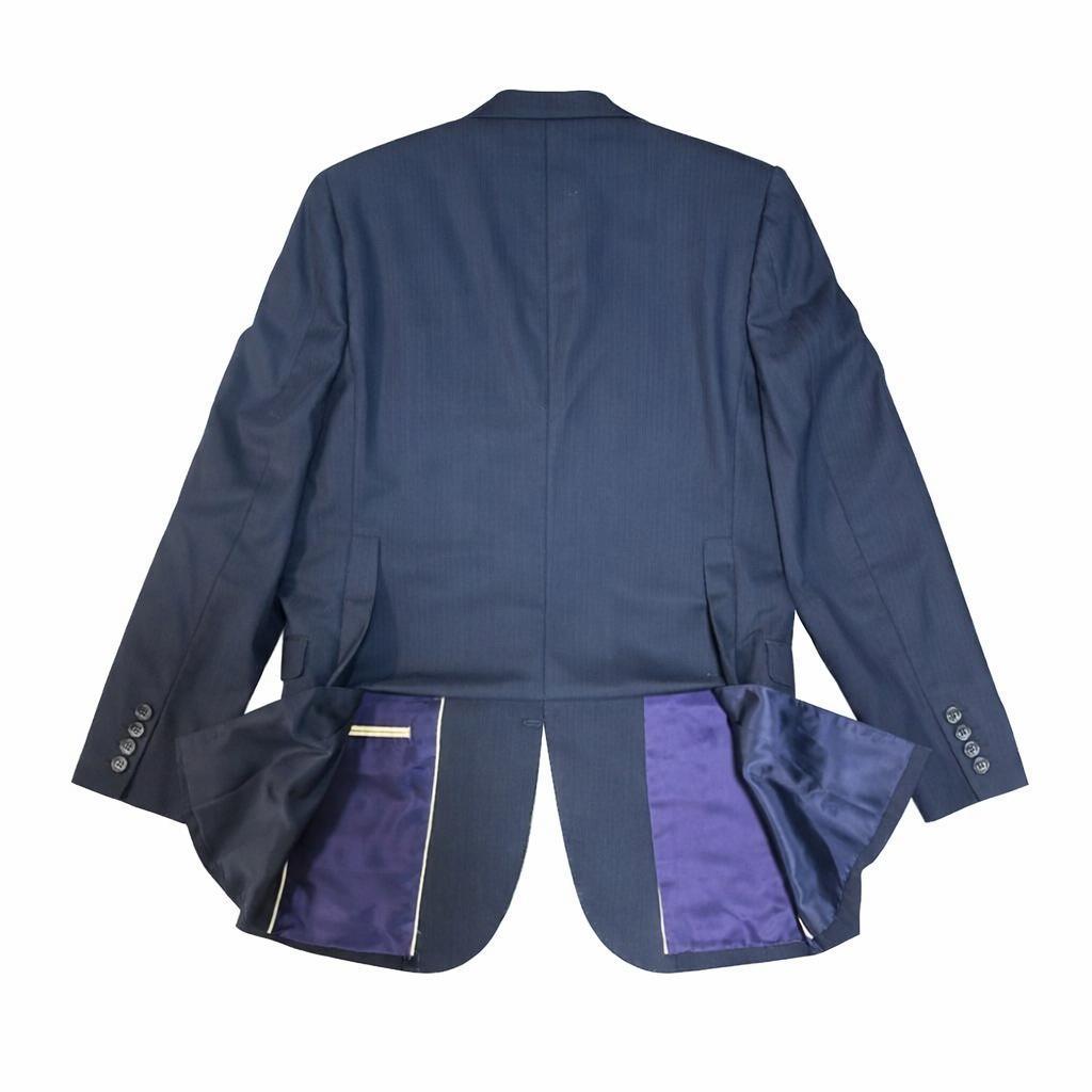Paul Smith ポールスミス ストライプ スーツ 花柄裏地 M 日本製