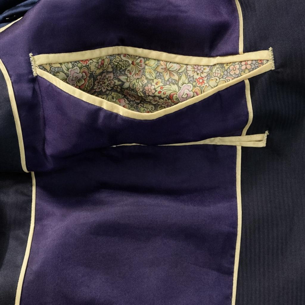 Paul Smith ポールスミス ストライプ スーツ 花柄裏地 M 日本製