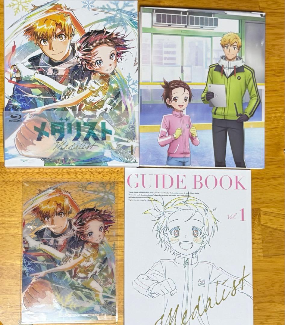 メダリスト　Blu-ray DVD 初回生産版　初回生産特典　クリアポストカード