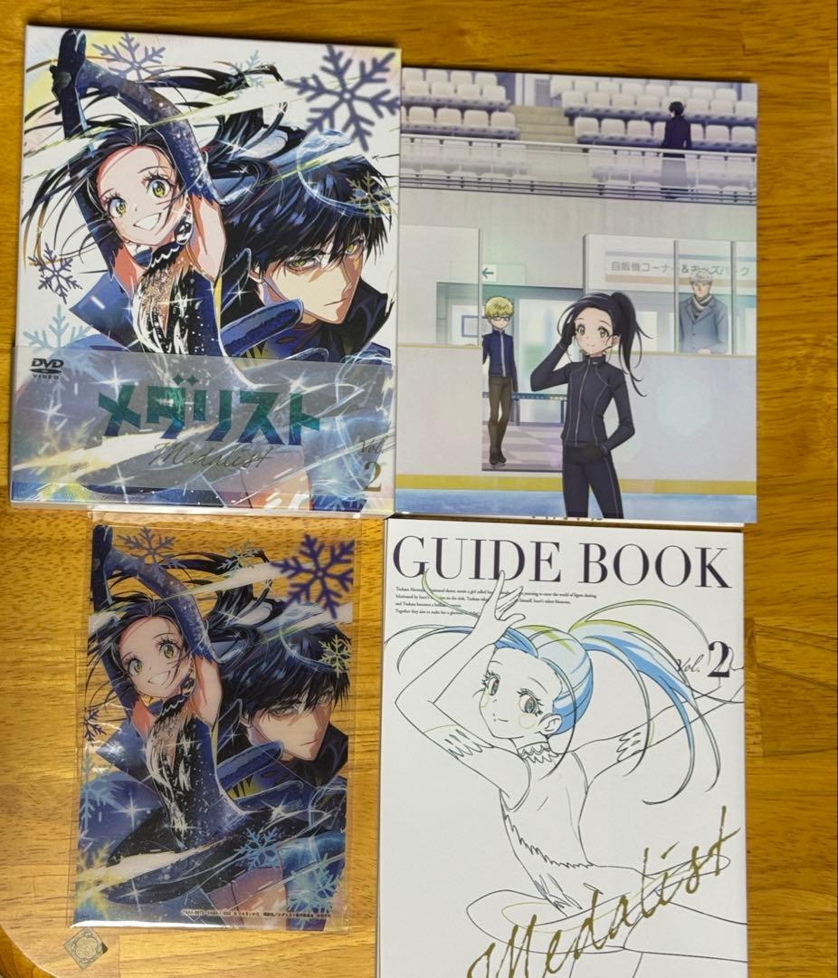 メダリスト　Blu-ray DVD 初回生産版　初回生産特典　クリアポストカード