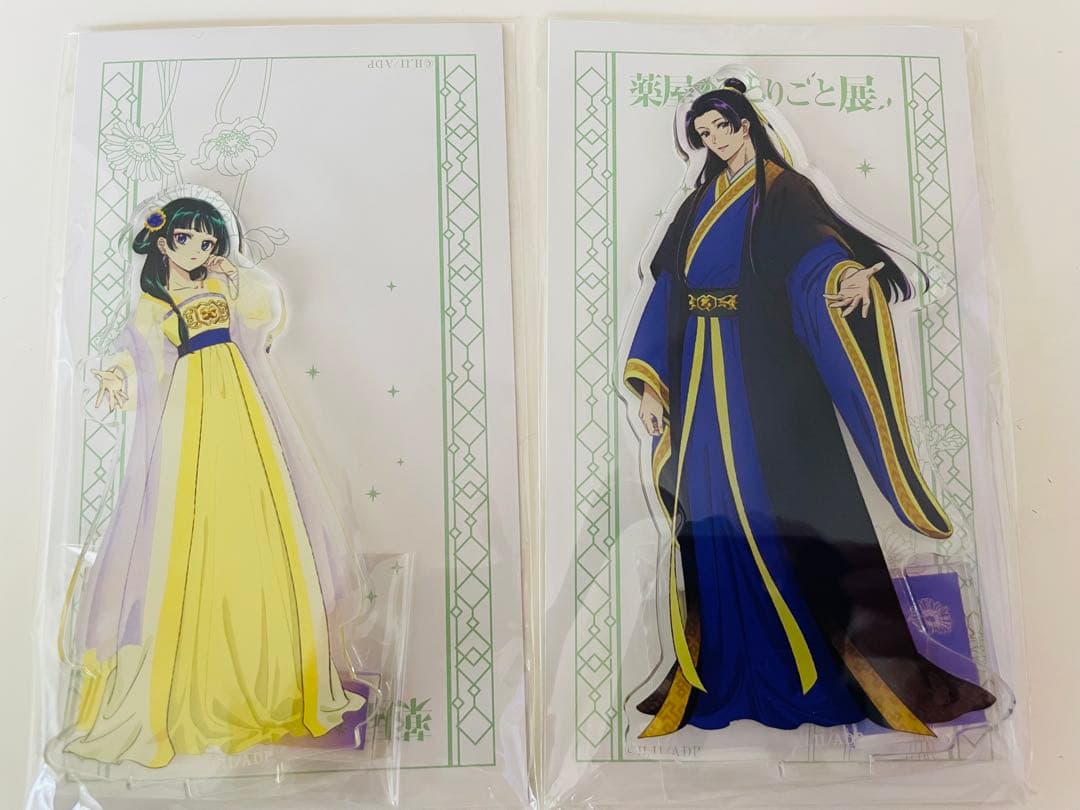 新品　薬屋のひとりごと展　限定　アクリルスタンド　猫猫　壬氏