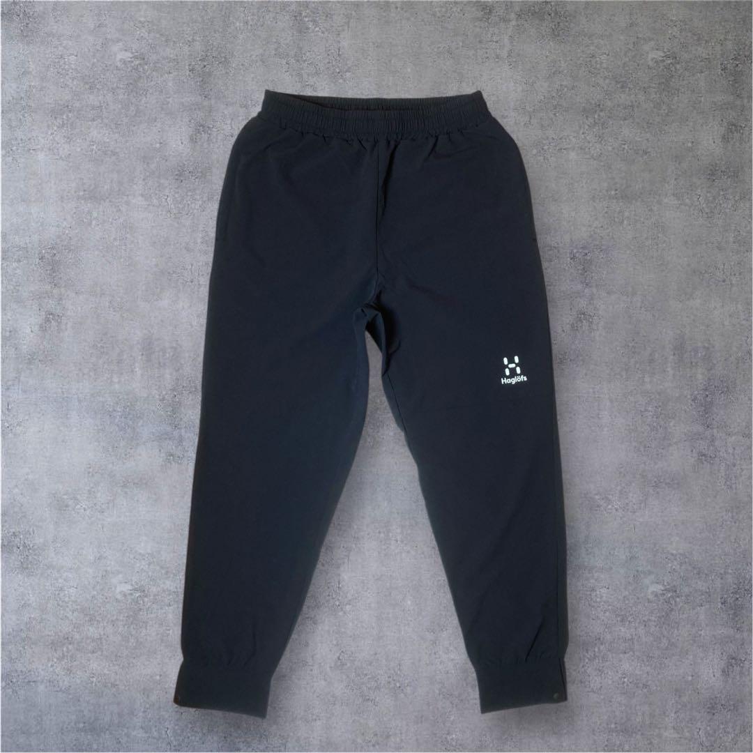 Haglofs ホグロフス ソフトシェル トラックパンツ S ブラックストレッチ